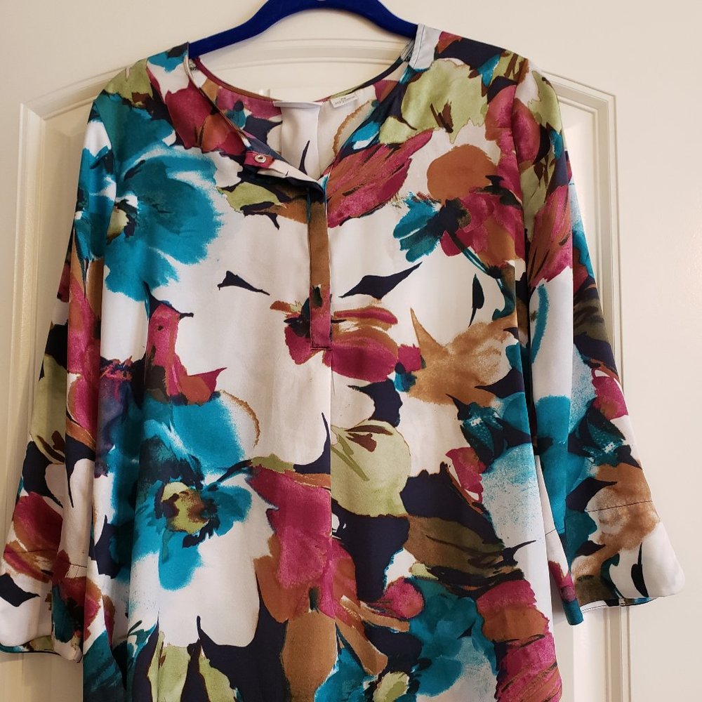 Liz Claiborne Floral Blouse